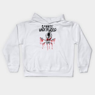 carrie  metal forever Kids Hoodie